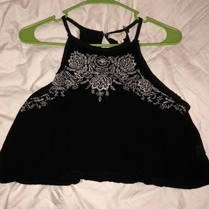 Loose crop top